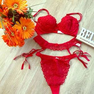 Victoria Secret Luxe Lingerie Unlined Demi Bra